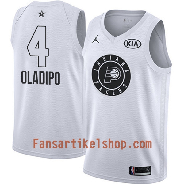 NBA Indiana Pacers Trikot Victor Oladipo 4 2018 All-Star Jordan Brand Weiß Swingman - Herren NBA Indiana Pacers Trikot Victor Oladipo 4 2018 All-Star Jordan Brand Weiß Swingman - Herren